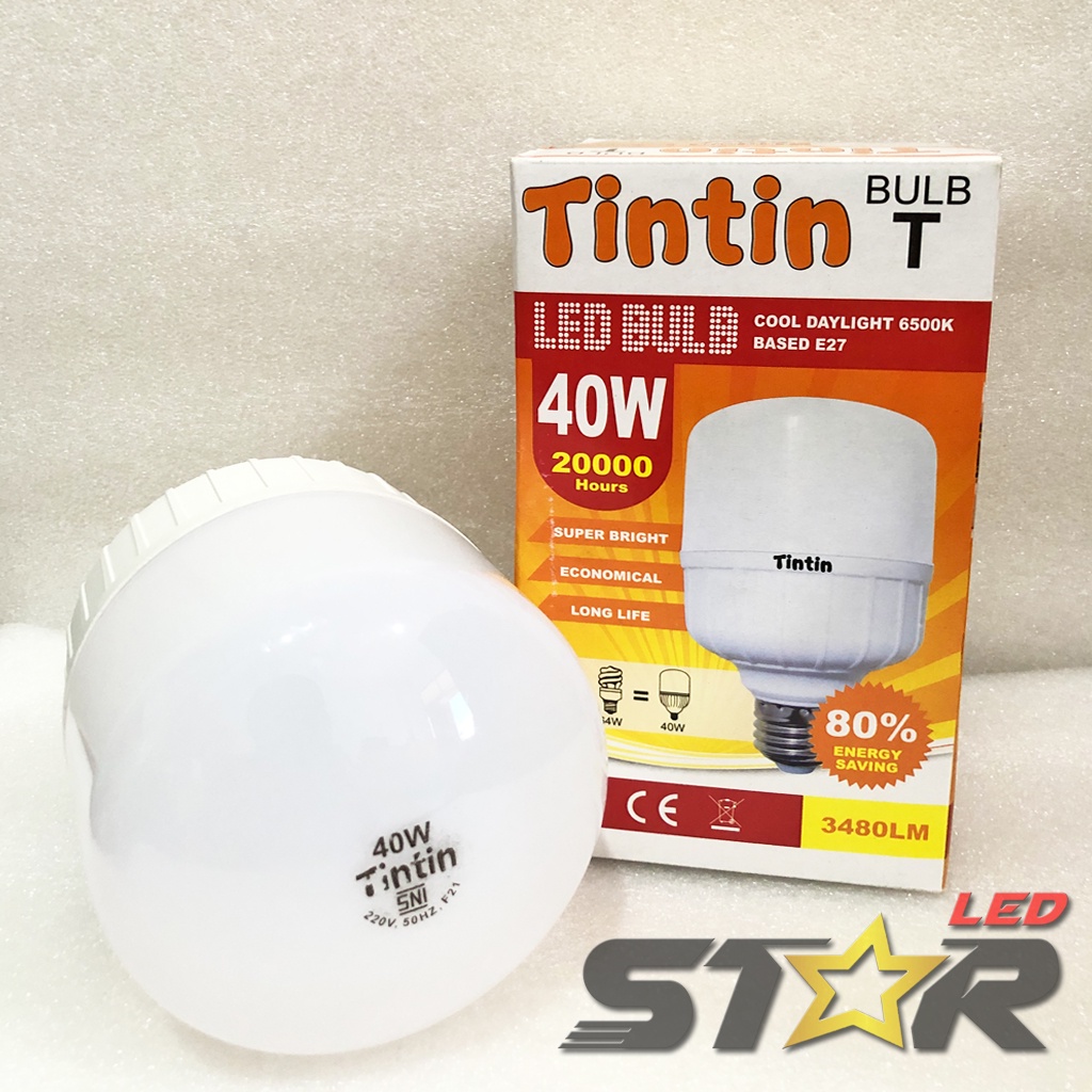 Jual Tintin Bulb T Led Watt Lampu Bohlam Led Tabung Murah Hemat