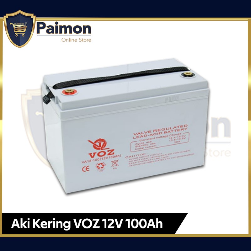 Jual Aki Kering 12V 100 Ah Voz Aki Kering 12V 100Ah Aki 100 Ah 12V