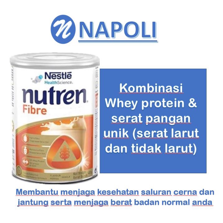 Jual Nestle Nutren Fibre Fiber Gr Nutrisi Kaya Serat Untuk