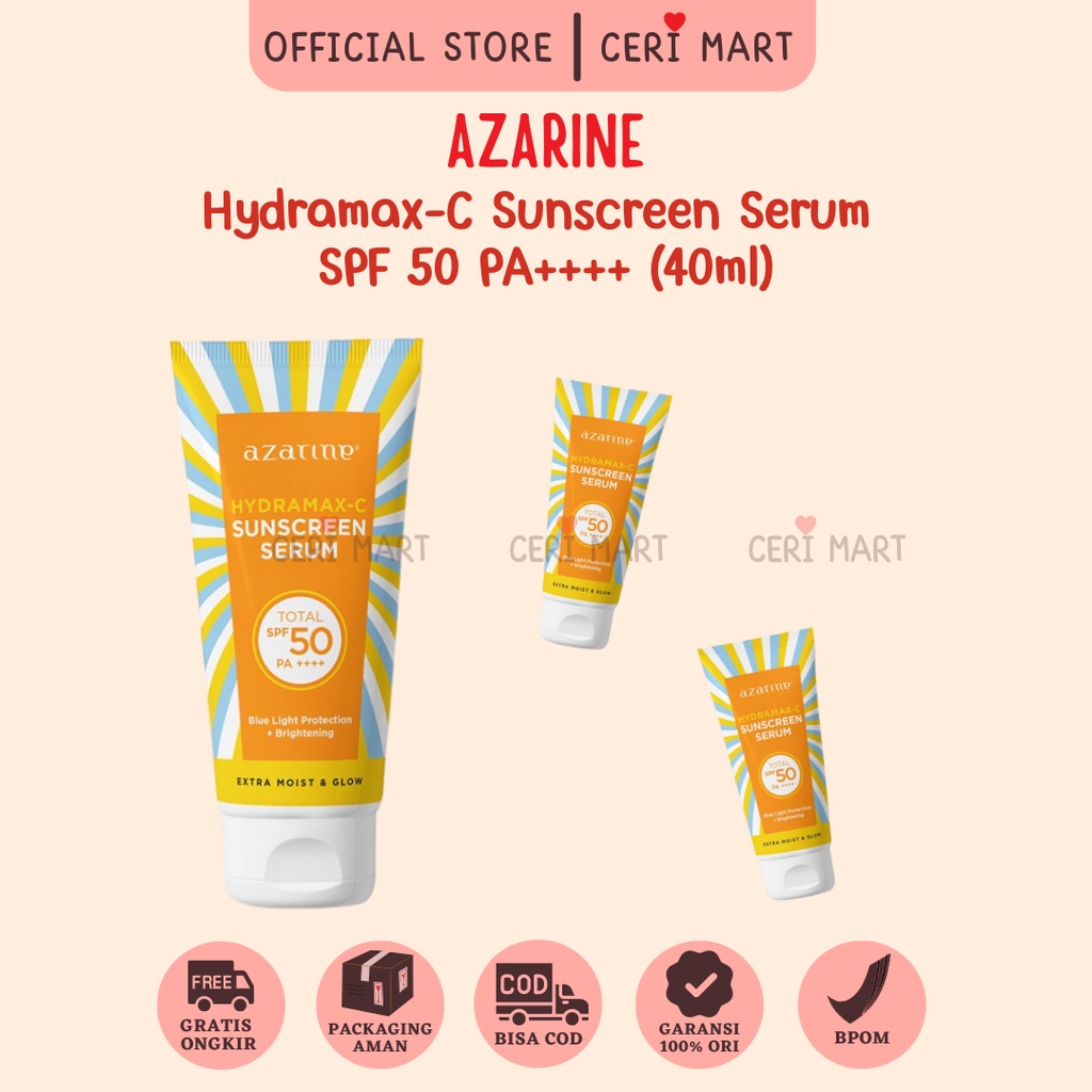 Jual Azarine Hydrasoothe Sunscreen Gel Spf Pa Hydra Soothe Mist