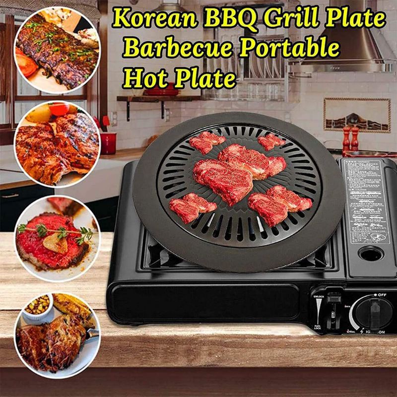 Jual Korean Grill Panggangan Bbq Bulat Cm Ultra Grill Pan Drip Pan