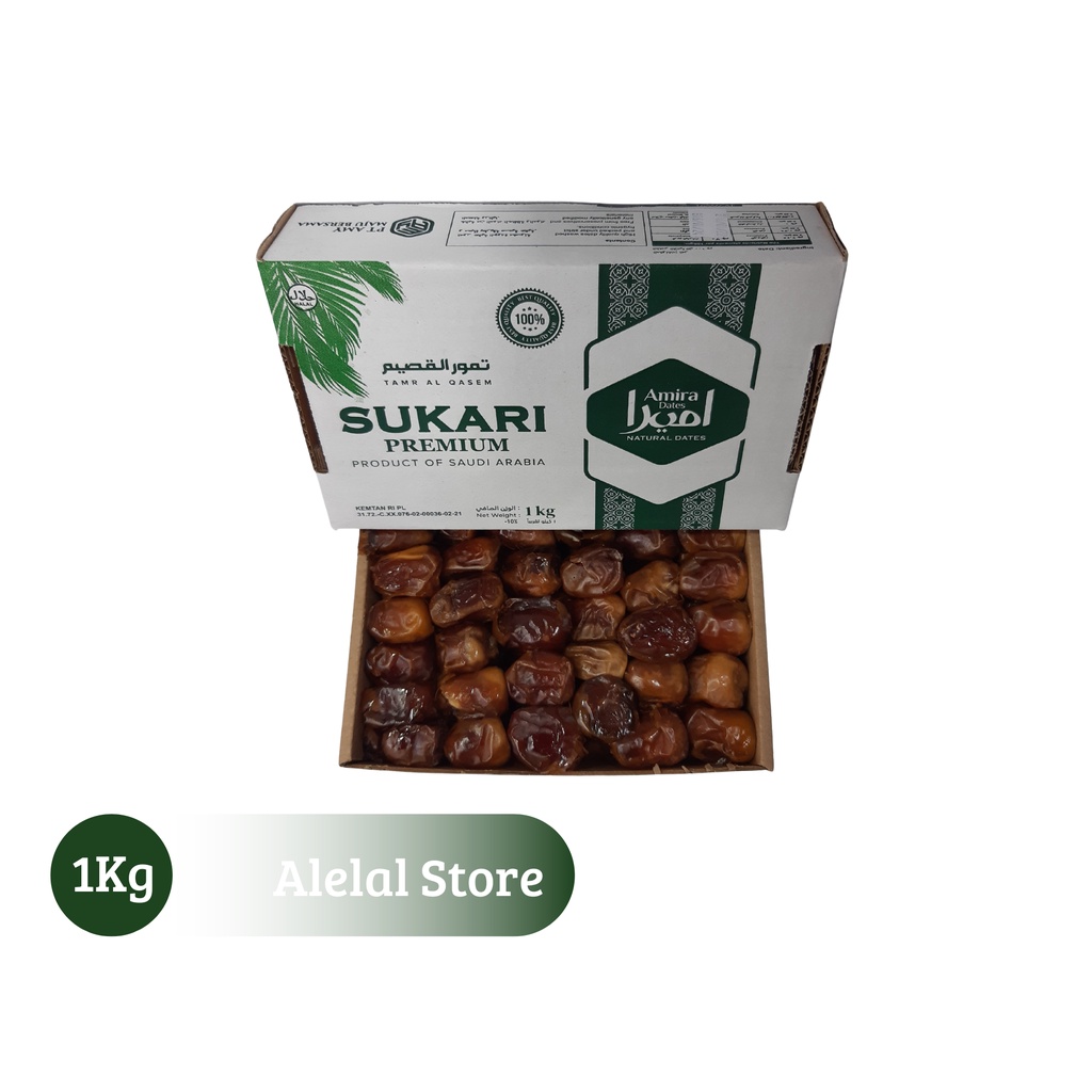 Jual Kurma Sukari Premium 1Kg Kemasan Dus Expired 2024 Kurma Sukari