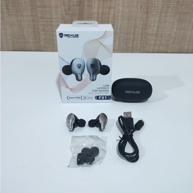 Jual Rexus Earphone Bluetooth Gaming Tws Fx Shopee Indonesia