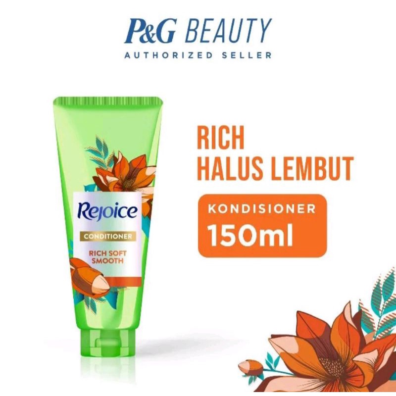 Jual Rejoice Conditioner Rich Soft Smooth 150ml Shopee Indonesia