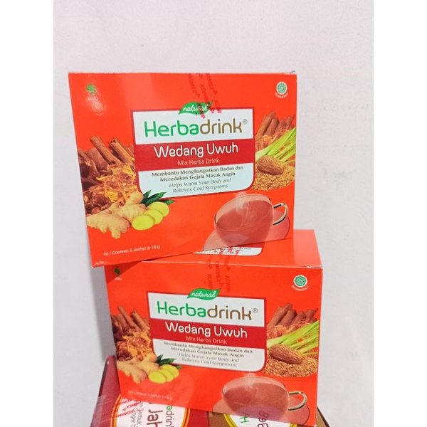 Jual Herbadrink Wedang Uwuh 1dus 5 Sachet Shopee Indonesia