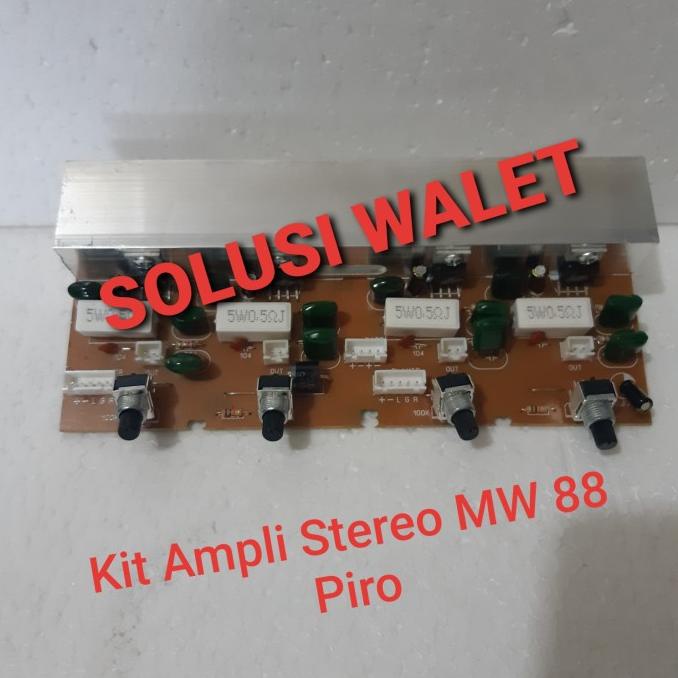 Jual Kit Ampli Stereo Untuk Mw Piro Original Waletm Kualitas Baik