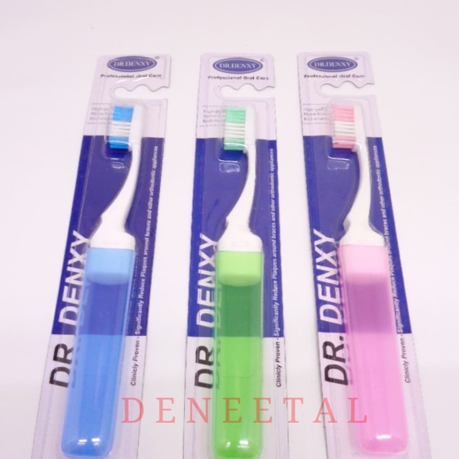 Jual TRAVEL SIMPLE ORTHO BRUSH SIKAT GIGI BEHEL KHUSUS ORTHODONTIC BY