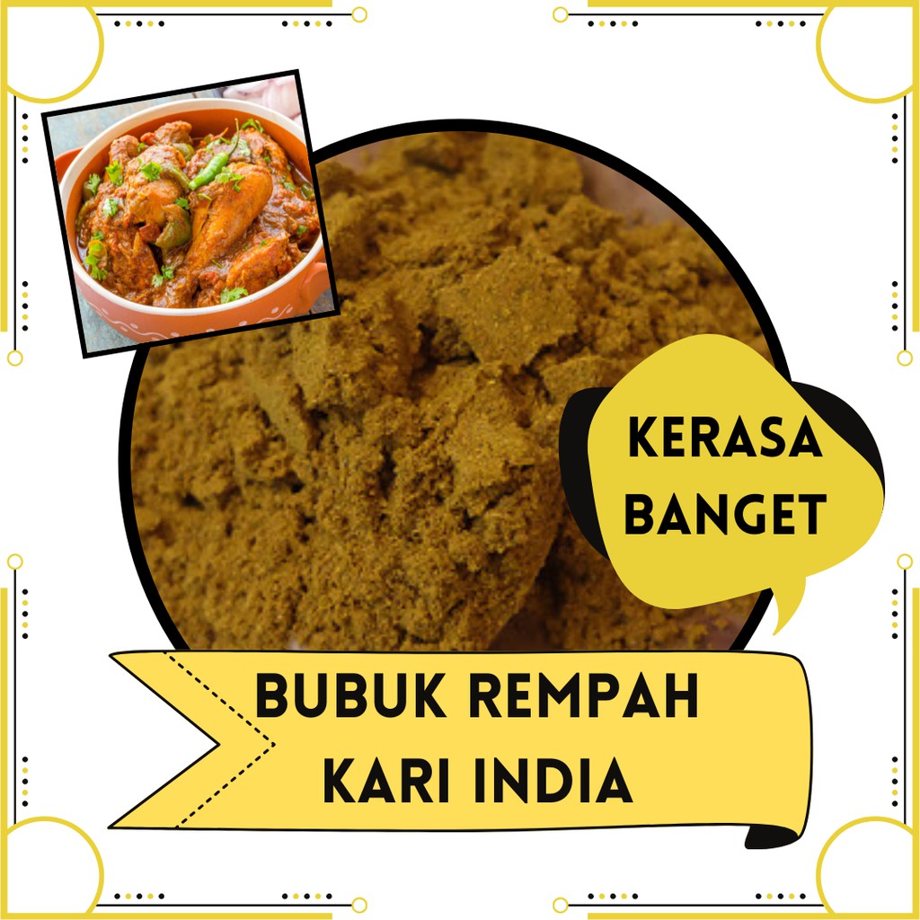 Jual Bubuk Kari India Kg Indian Curry Powder Kg Murah Asli Enak