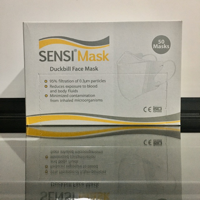 Jual Duckbill Face Mask Box Isi Pcs Sensi Mask Duckbill Shopee