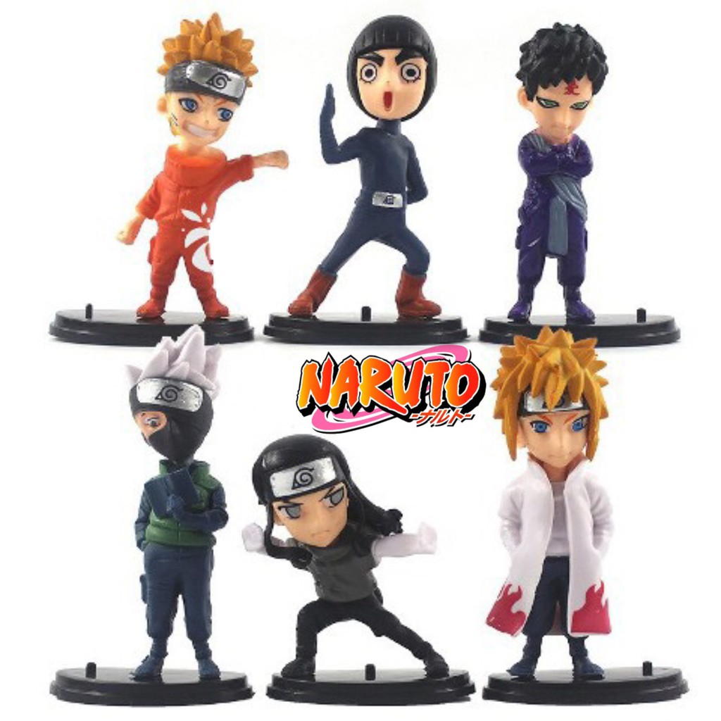 Jual ACTION FIGURE NARUTO CHIBI SERI ICHIBAN KUJI SET 6 PCS Shopee