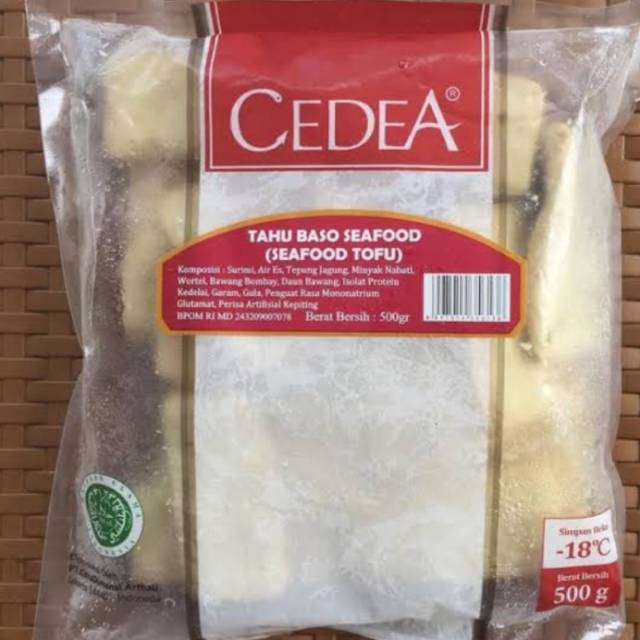 Jual TAHU BASO SEAFOOD CEDEA 500g Shopee Indonesia