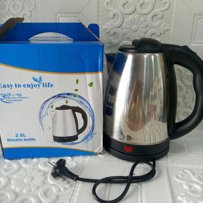 Jual Teko Listrik Pemanas Air Kettle Elektrik Liter Shopee Indonesia