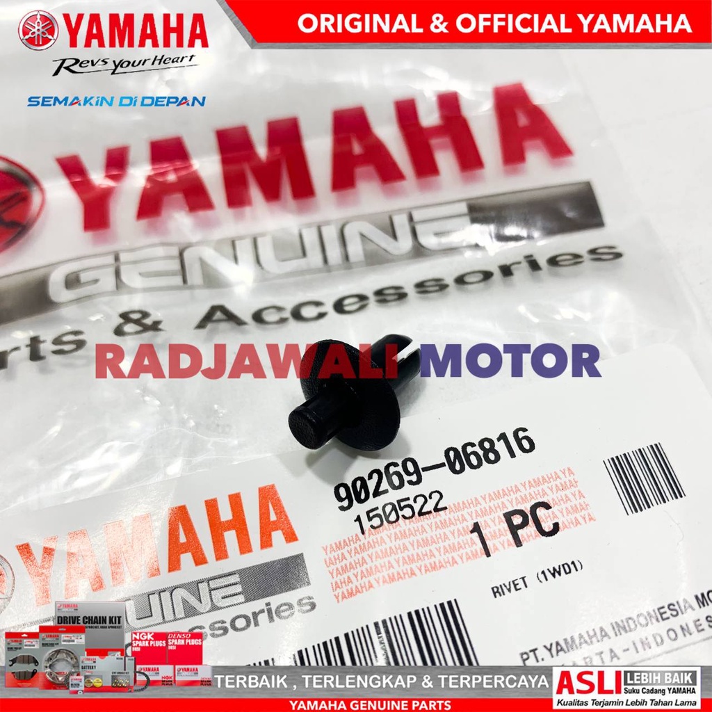 Jual BAUT KLIP PLASTIK BODY NMAX AEROX 155 ASLI ORIGINAL YAMAHA 90269