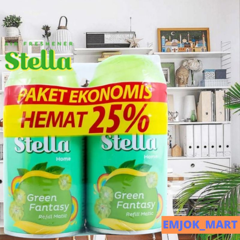 Jual Stella Matic Refill Green Fantasy X Ml Shopee Indonesia