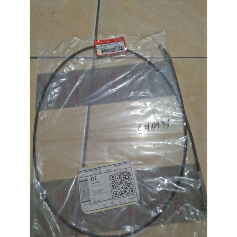 Jual Kabel Kunci Jok Cable Comp Seat Lock Supra X F Original Honda