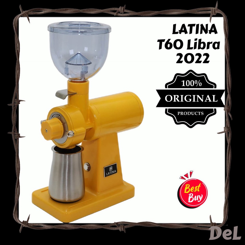 Jual Alat Kopi Latina T60 Libra Espresso Grinder Kopi Elektrik Coffee