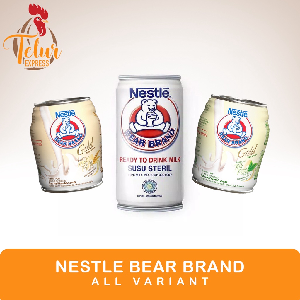 Jual NESTLE SUSU BERUANG BEAR BRAND GOLD WHITE MALT 140ml BEAR BRAND