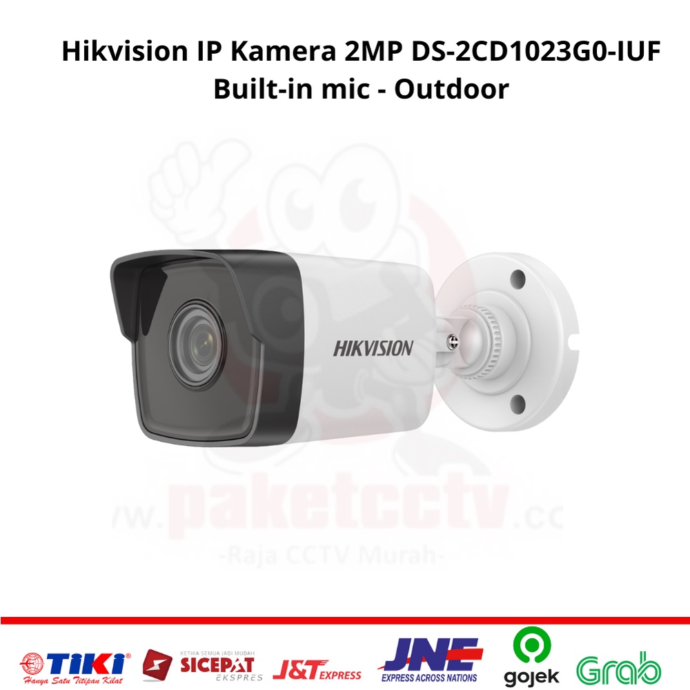 Jual Hikvision Ip Kamera Mp Ds Cd G Iuf Built In Mic Outdoor