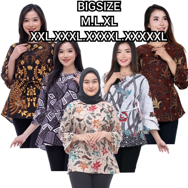 Jual Batik Jumbo Big Size Jumbo M L Xl Xxl Xxxl L L L Shopee Indonesia