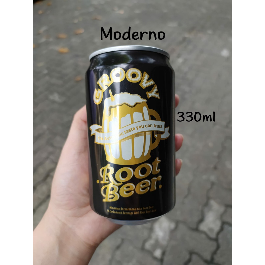 Jual Minuman Root Beer Groovy 330ml Root Beer Kaleng 330ml Isi 24 Pcs