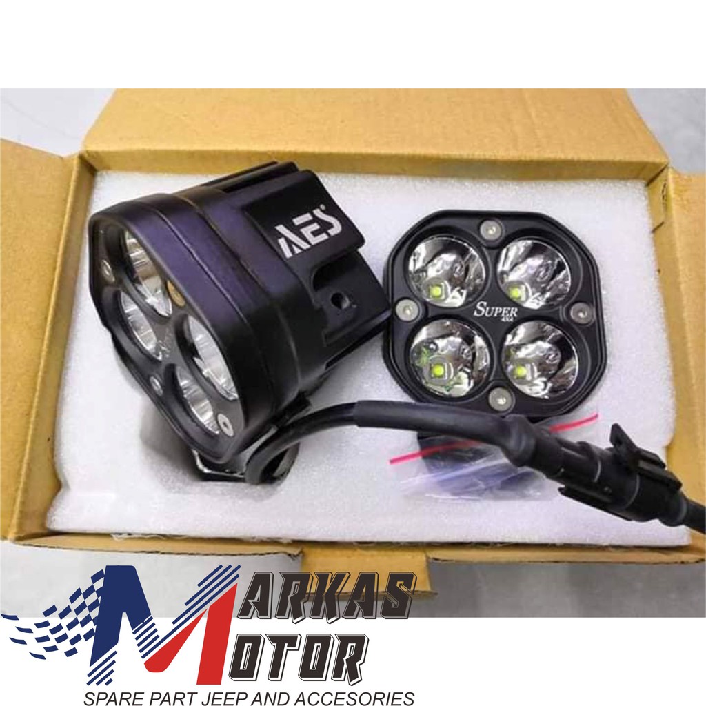 Jual Lampu Sorot Kabut Lampu Sorot Lamp LED Laser Gun Super 4x4