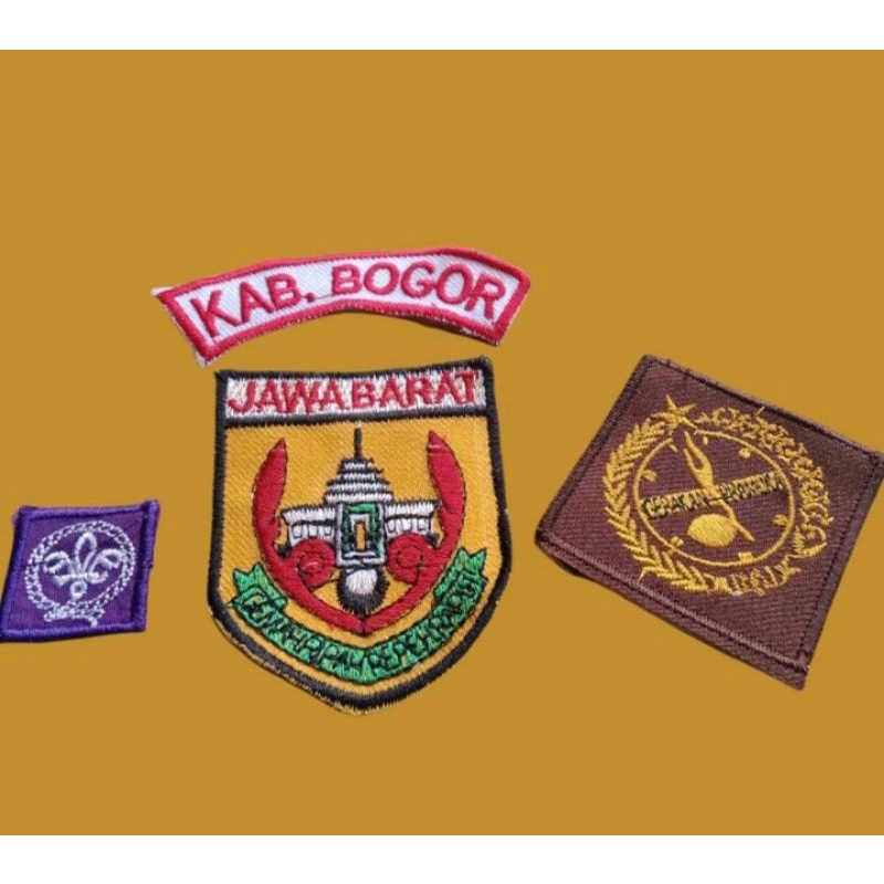 Jual Badge Pramuka Jawa Barat Bogor Bet Pramuka Perlengkapan