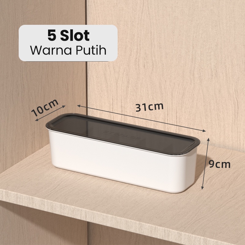 Jual Harga Bagus Dejavu Kotak Pembatas Laci Pakaian Dalam Storage Box