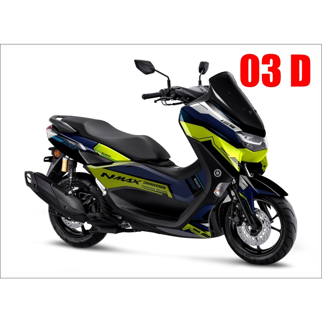 Jual Sticker Decal Yamaha Nmax New 2020 2022 Up Full Body Variasi