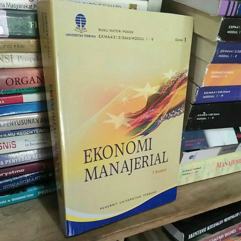 Jual BUKU EKONOMI MANAJERIAL BY UT UNIVERSITAS TERBUKA Shopee Indonesia