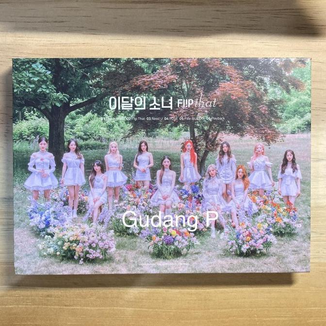 Jual Loona Flip That Album Ver B No Photocard Shopee Indonesia