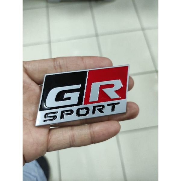 Jual Emblem Logo GR SPORT Toyota Raize Belakang Variasi Hiasan