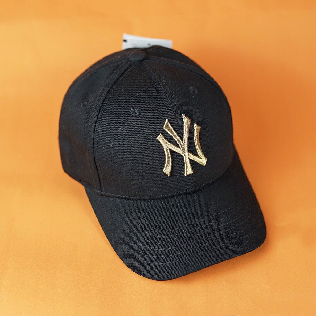 Jual Topi Baseball NY MLB Black Gold Korean Series Shopee Indonesia