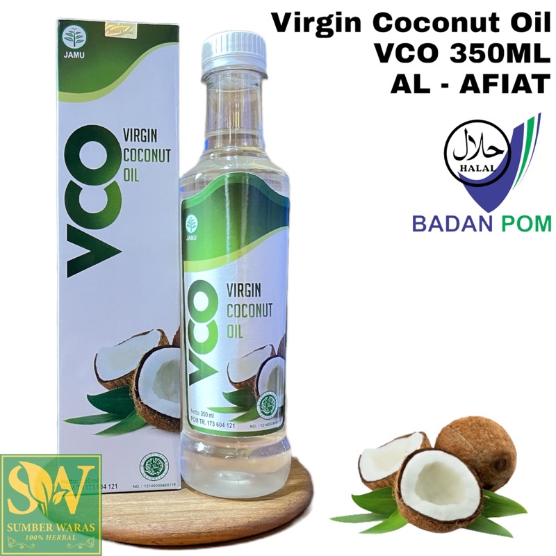 Jual Vco Minyak Kelapa Murni Al Afiat Bpom Ml Virgin Coconut Oil