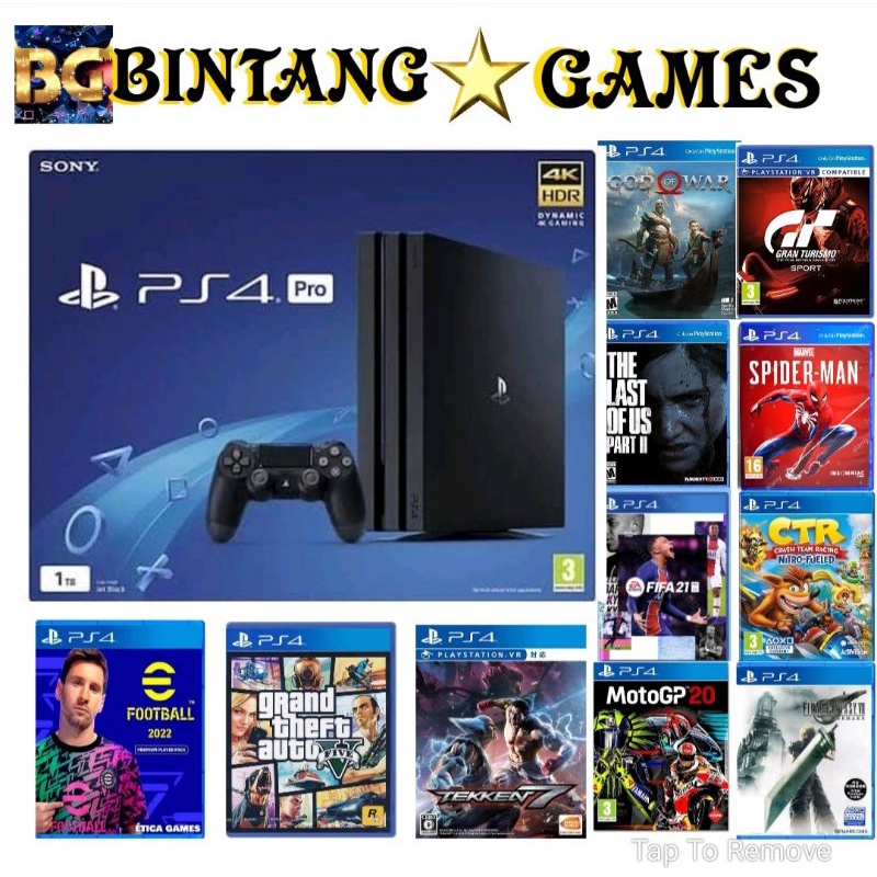 Jual PS4 Slim HARDISK 1 TB GTA V Horizon God OF WAR 4 FORTNITE