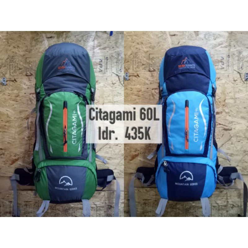 Jual Tas Carrier 60 Liter Citagami Seven Summits Tas Carrier 60L Murah