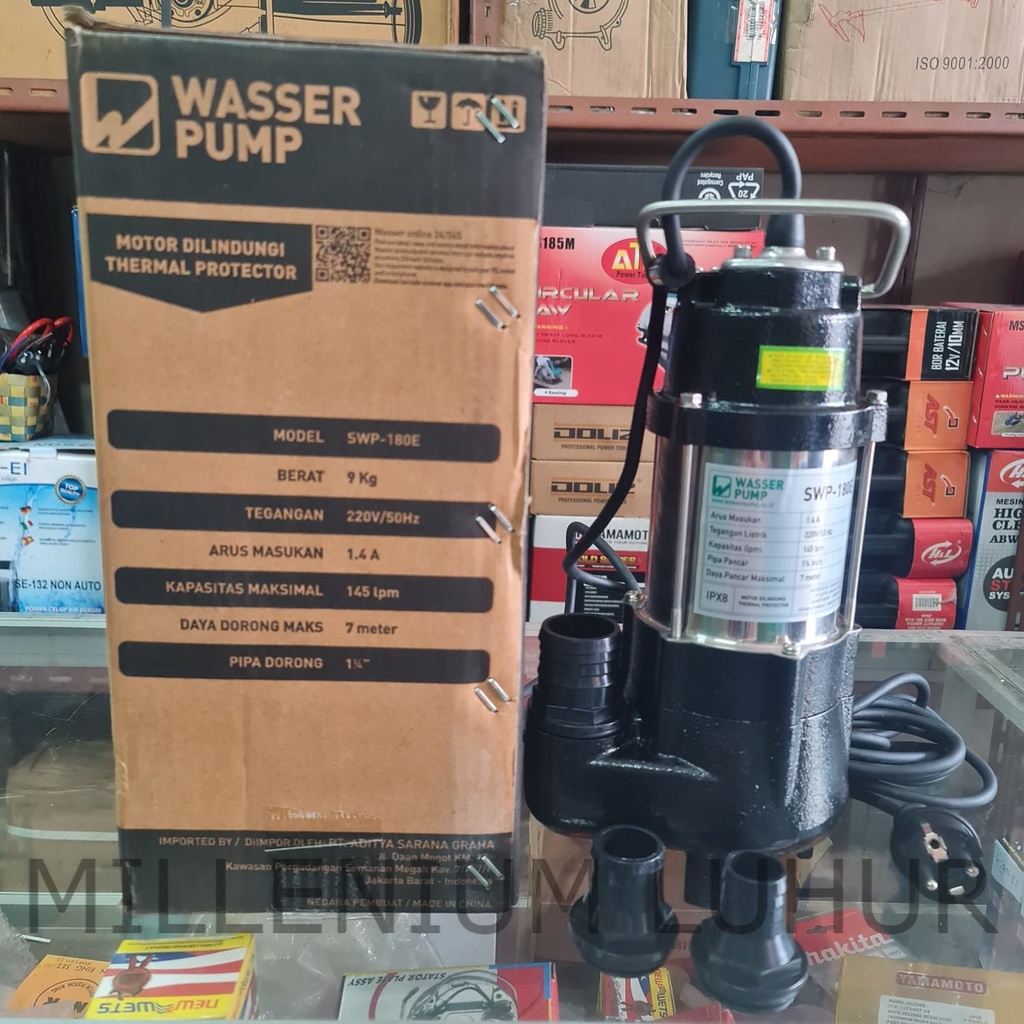 Jual Pompa Celup Air Kotor Submersible Wasser Swp E Shopee Indonesia