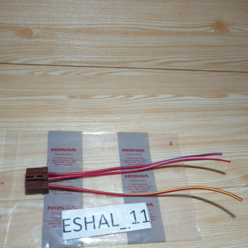 Jual Kabel Soket Kiprok Regulator Spull Ecu Ecm Acg Pin 3 Vario Fi 125