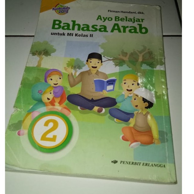 Jual BUKU AYO BELAJAR BAHASA ARAB KELAS 2 SD MI PENERBIT ERLANGGA