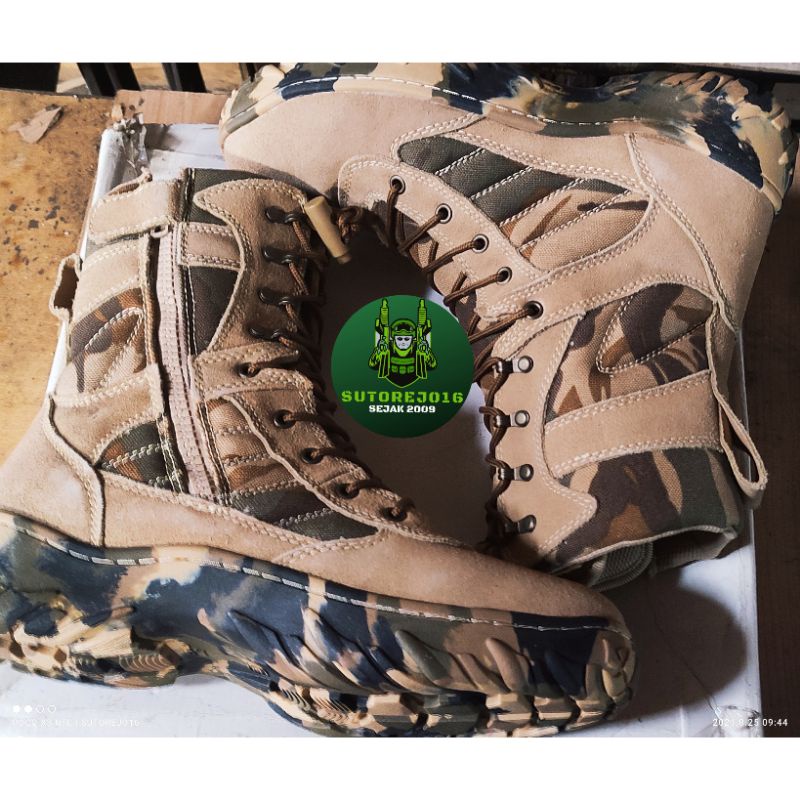 Jual Sepatu Pdl Loreng Gurun Asli Jatah Satgas Lebanon Tni Al Tni Ad