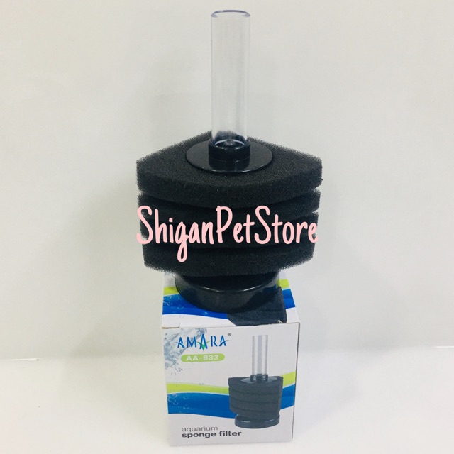 Jual Amara Aa Aquarium Sponge Filter Biofoam Shopee Indonesia