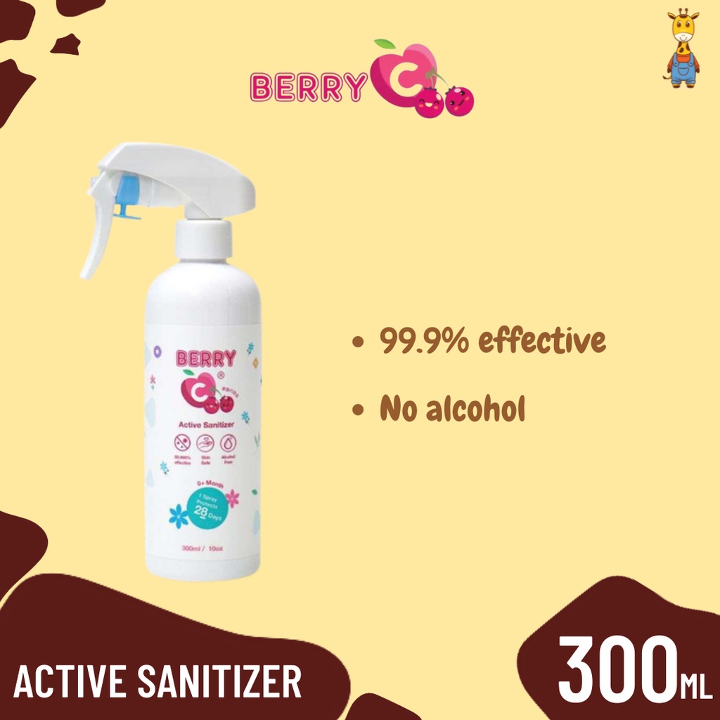 Jual Berry C Active Sanitizer 300ml Antiseptik Shopee Indonesia