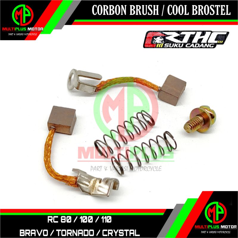 Jual Cool Col Brostel Arang Areng Dinamo Stater Starter Carbon Brush RC