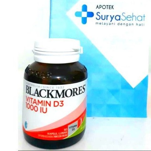 Jual Blackmores Vitamin D Iu Isi Kapsul Lunak Shopee Indonesia