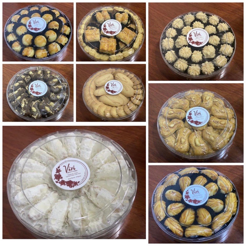 Jual Vivi Cookies Nastar Kastengel Putri Salju Nastar Daun