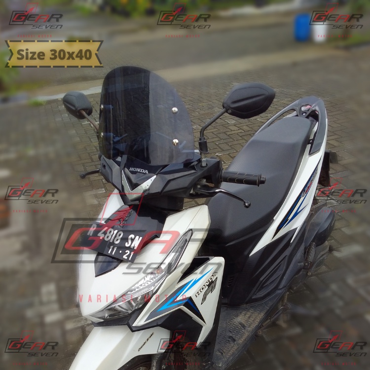 Jual Windshield Motor Universal Rayben Ukuran 30cm X 40cm Visor Tameng