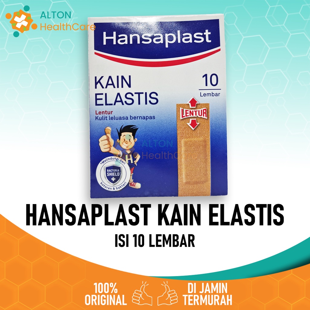 Jual Hansaplast Kain Elastis Lembar Plester Perekat Alat P K