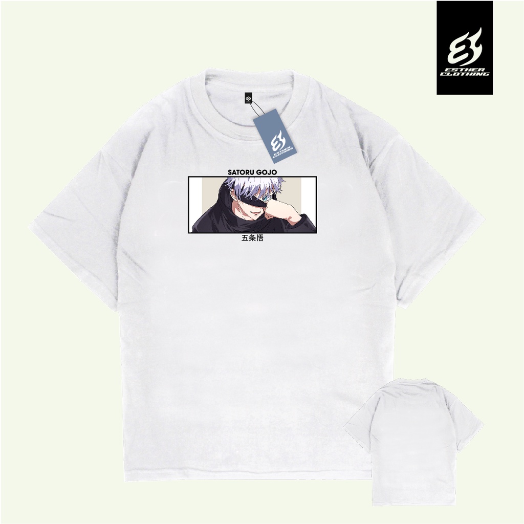 Jual Kaos Baju Anime Gojo Satoru Kaos Jujutsu Kaisen Kaos Satoru