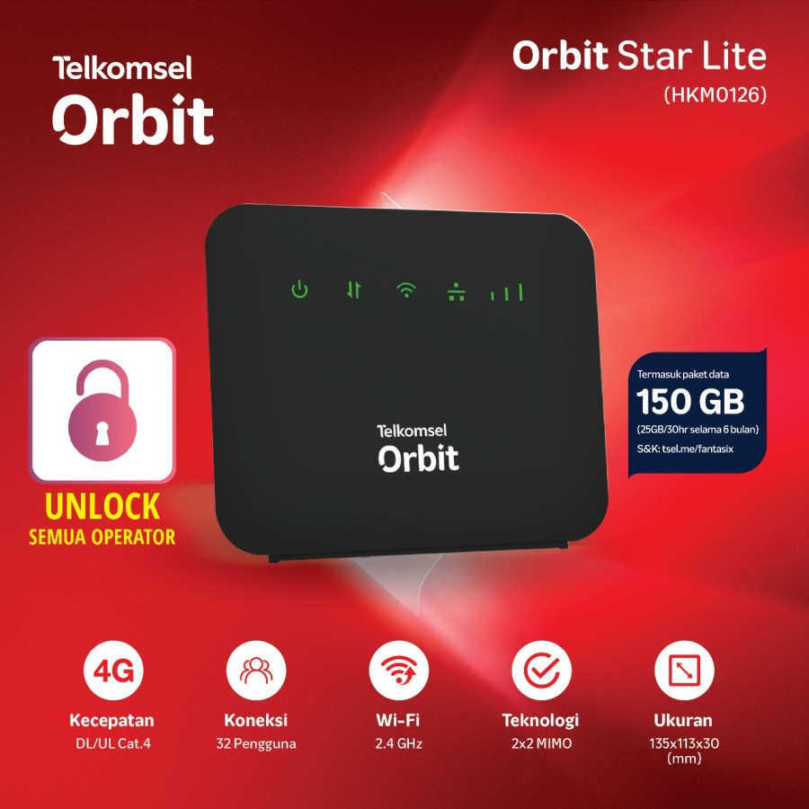 Jual Telkomsel Orbit Star Lite Modem Wifi 4G High Speed Shopee Indonesia