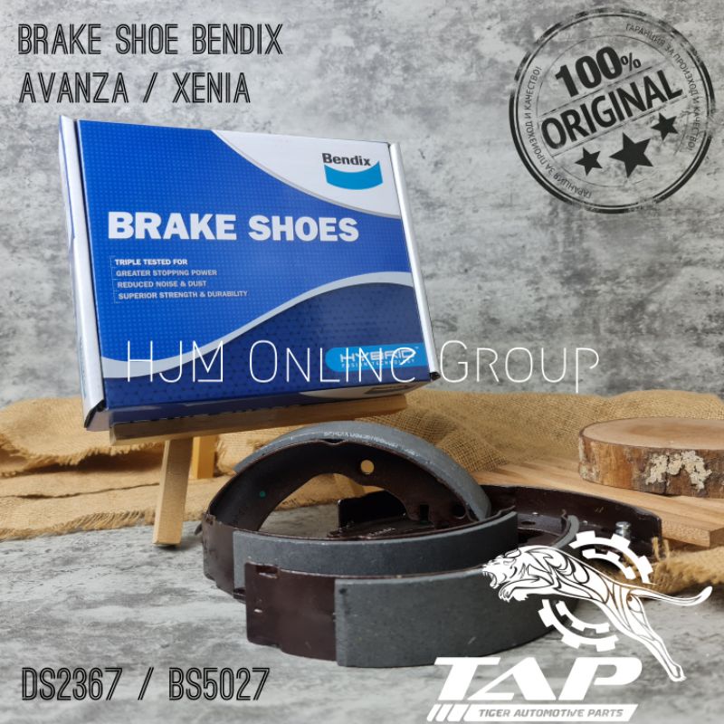 Jual BRAKE SHOE KAMPAS REM BELAKANG AVANZA XENIA BENDIX DS2367