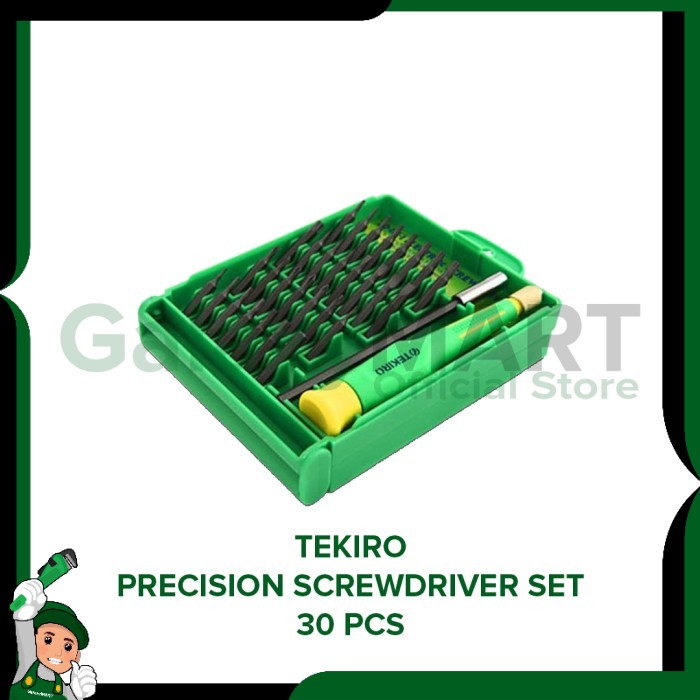 Jual TEKIRO Precision Screwdriver Obeng Presisi SET 30 PCS Shopee